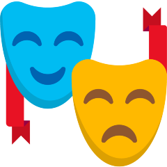 Performing Arts Emoji Copy Paste ― 🎭 - skype