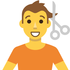 Person Getting Haircut Emoji Copy Paste ― 💇 - skype