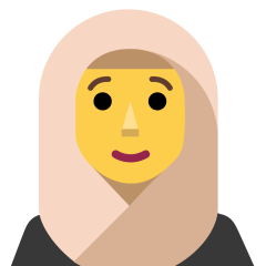 Woman With Headscarf Emoji Copy Paste ― 🧕 - skype