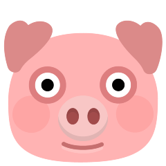 Pig Face Emoji Copy Paste ― 🐷 - skype