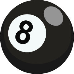 Pool 8 Ball Emoji Copy Paste ― 🎱 - skype