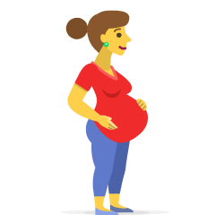 Pregnant Woman Emoji Copy Paste ― 🤰 - skype