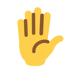 Raised Hand Emoji Copy Paste ― ✋ - skype