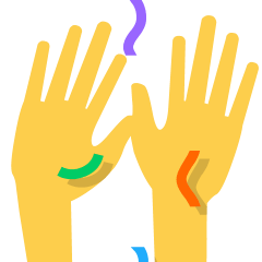 Raising Hands Emoji Copy Paste ― 🙌 - skype
