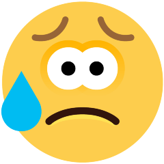 Sad But Relieved Face Emoji Copy Paste ― 😥 - skype