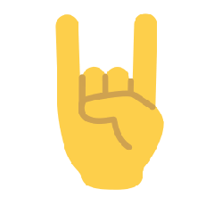 Sign Of The Horns Emoji Copy Paste ― 🤘 - skype
