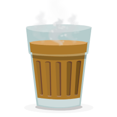 Teacup Without Handle Emoji Copy Paste ― 🍵 - skype