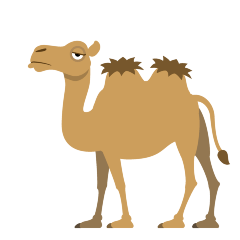 Two-hump Camel Emoji Copy Paste ― 🐫 - skype