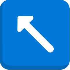 Up-left Arrow Emoji Copy Paste ― ↖️ - skype