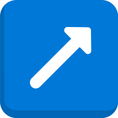 Up-right Arrow Emoji Copy Paste ― ↗️ - skype