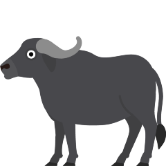 Water Buffalo Emoji Copy Paste ― 🐃 - skype