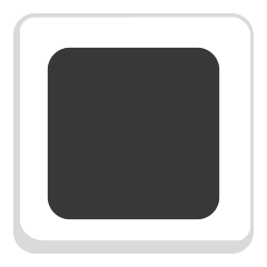White Square Button Emoji Copy Paste ― 🔳 - skype