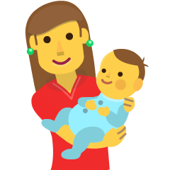 Woman Feeding Baby Emoji Copy Paste ― 👩‍🍼 - skype