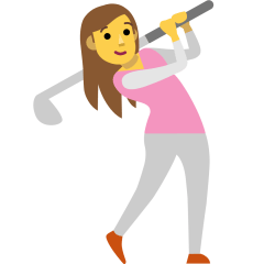 Woman Golfing Emoji Copy Paste ― 🏌️‍♀ - skype