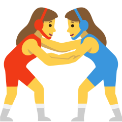 Women Wrestling Emoji Copy Paste ― 🤼‍♀ - skype