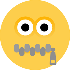 Zipper-mouth Face Emoji Copy Paste ― 🤐 - skype