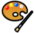 Artist Palette Emoji Copy Paste ― 🎨 - softbank