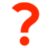 Red Question Mark Emoji Copy Paste ― ❓ - softbank