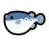 Blowfish Emoji Copy Paste ― 🐡 - softbank
