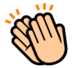 Clapping Hands Emoji Copy Paste ― 👏 - softbank