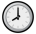 Eight O’clock Emoji Copy Paste ― 🕗 - softbank