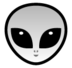 Alien Emoji Copy Paste ― 👽 - softbank