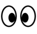 Eyes Emoji Copy Paste ― 👀 - softbank