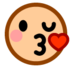 Face Blowing A Kiss Emoji Copy Paste ― 😘 - softbank