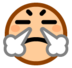 Face With Steam From Nose Emoji Copy Paste ― 😤 - softbank