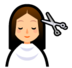 Person Getting Haircut Emoji Copy Paste ― 💇 - softbank