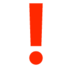 Red Exclamation Mark Emoji Copy Paste ― ❗ - softbank
