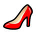 High-heeled Shoe Emoji Copy Paste ― 👠 - softbank