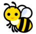 Honeybee Emoji Copy Paste ― 🐝 - softbank