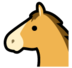 Horse Face Emoji Copy Paste ― 🐴 - softbank