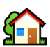 House With Garden Emoji Copy Paste ― 🏡 - softbank