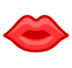 Kiss Mark Emoji Copy Paste ― 💋 - softbank