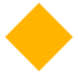 Large Orange Diamond Emoji Copy Paste ― 🔶 - softbank