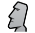 Moai Emoji Copy Paste ― 🗿 - softbank