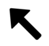 Up-left Arrow Emoji Copy Paste ― ↖️ - softbank