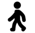 Person Walking Emoji Copy Paste ― 🚶 - softbank