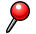 Round Pushpin Emoji Copy Paste ― 📍 - softbank