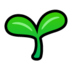 Seedling Emoji Copy Paste ― 🌱 - softbank
