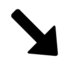 Down-right Arrow Emoji Copy Paste ― ↘️ - softbank