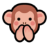 Speak-no-evil Monkey Emoji Copy Paste ― 🙊 - softbank