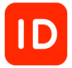 ID Button Emoji Copy Paste ― 🆔 - softbank