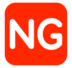 NG Button Emoji Copy Paste ― 🆖 - softbank
