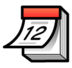 Tear-off Calendar Emoji Copy Paste ― 📆 - softbank