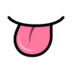 Tongue Emoji Copy Paste ― 👅 - softbank