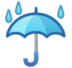 Umbrella With Rain Drops Emoji Copy Paste ― ☔ - softbank