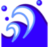 Water Wave Emoji Copy Paste ― 🌊 - softbank